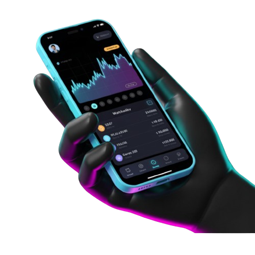 Crypto Trading Illustration